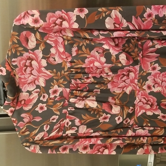 💕FAME & PARTNERS💕 The Capulet Dress ~ Floral Print Maxi Dress Long Sleeve 8 - Picture 12 of 16